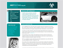 Tablet Screenshot of mottesting.org.uk